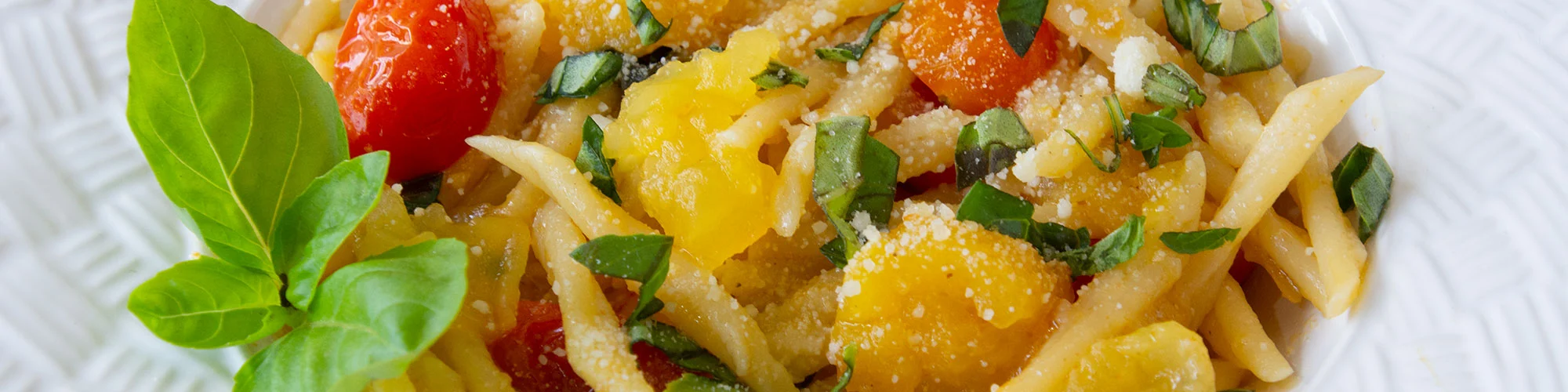 Pasta D’oro with Cherry Tomatoes