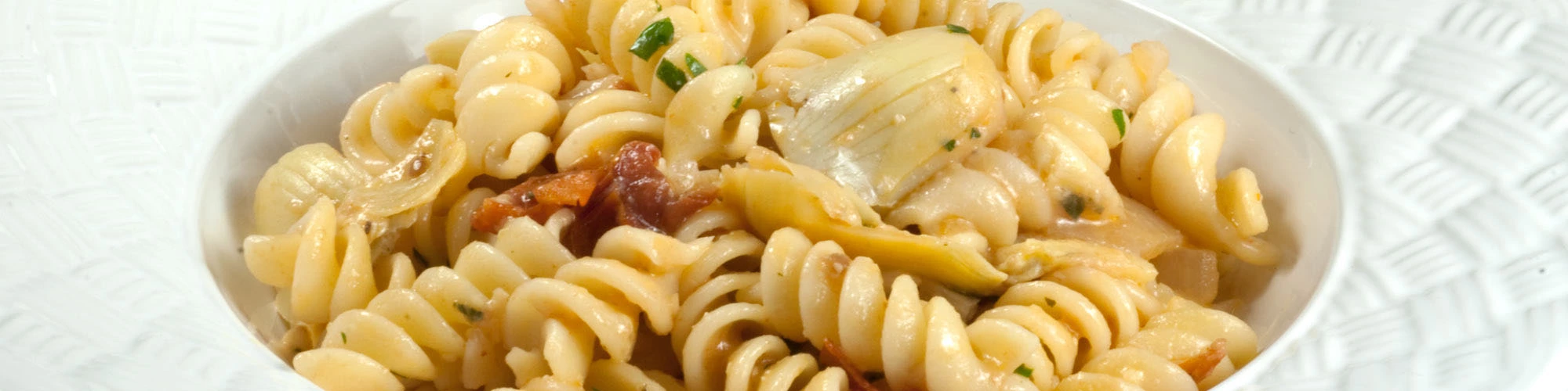 Fusilli con Carciofi