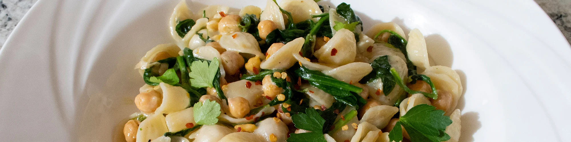 Orecchiette with Chick Peas
