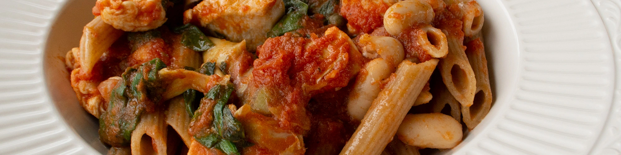 Organic Chicken Florentine Pasta