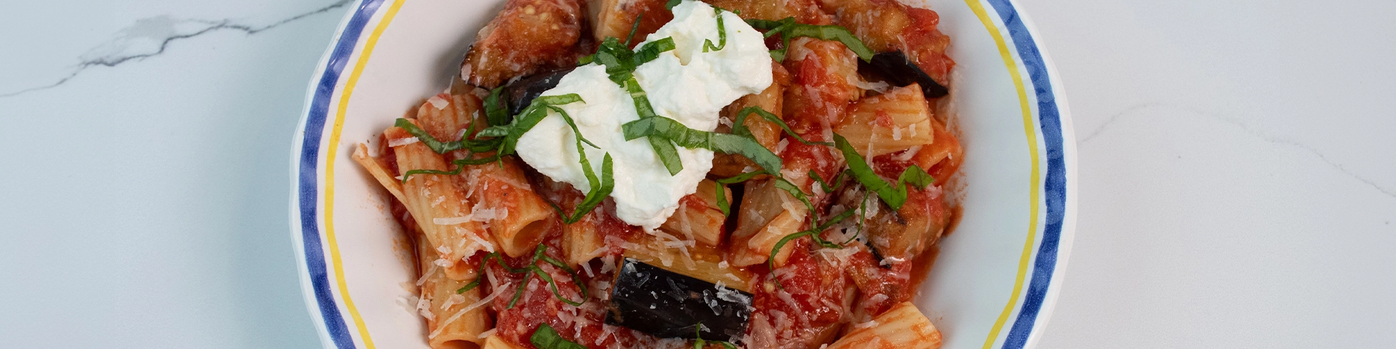 Lidia's Rigatoni Alla Norma