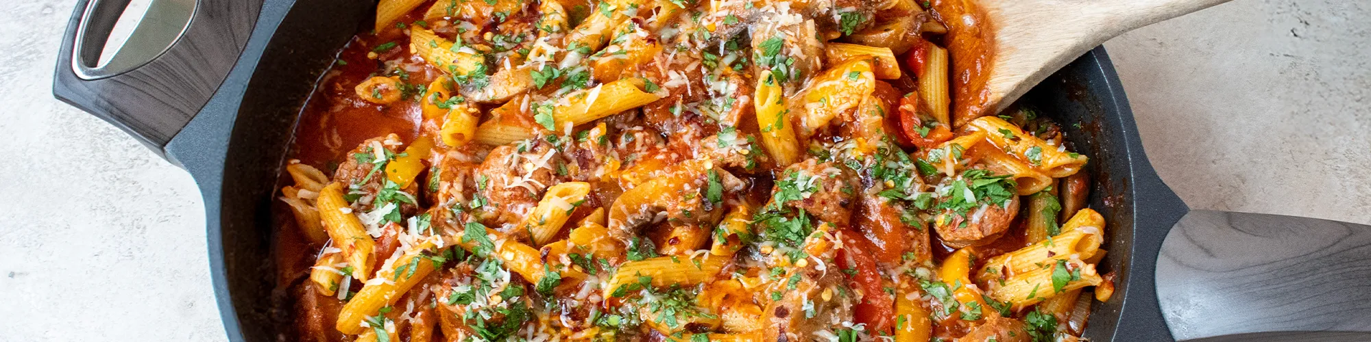Sausage Cacciatore