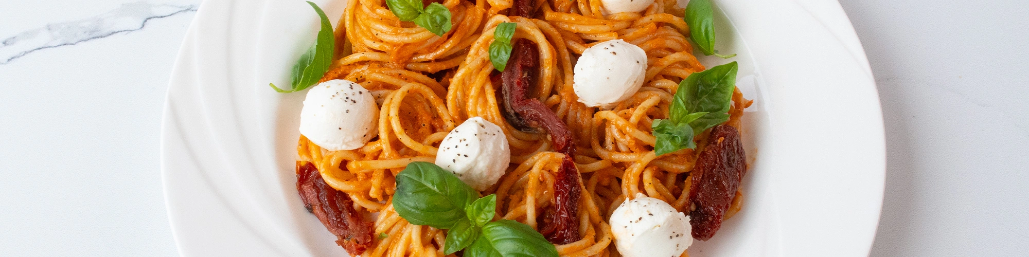 Sun Dried Tomato Spaghetti Nests
