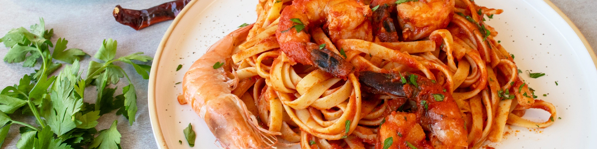 Spicy Prawn Pasta