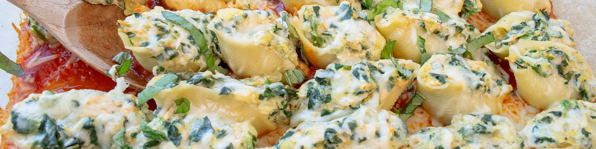 Veggie Loaded Stuffed Shells