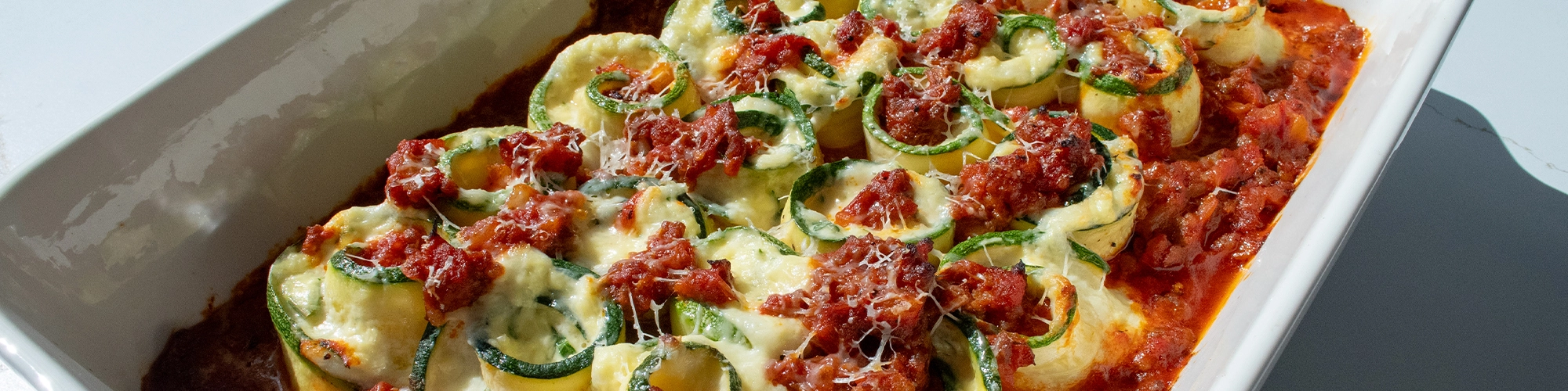 Zucchini Lasagna Rolls