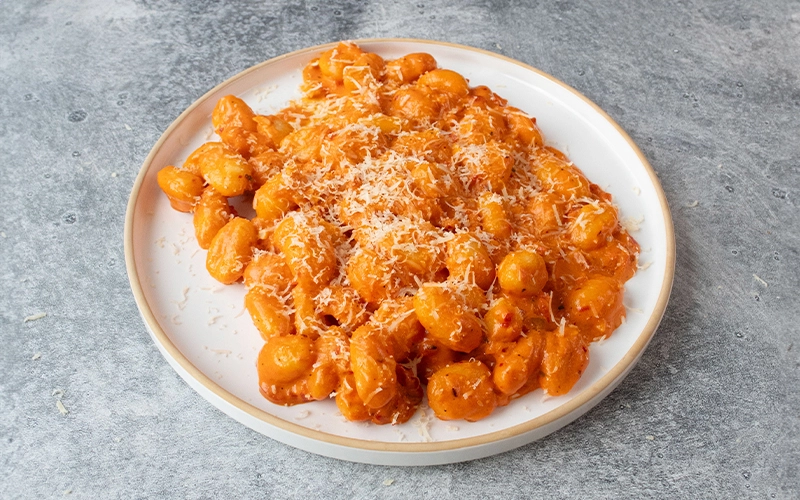 Spicy Parmesan Gnocchi