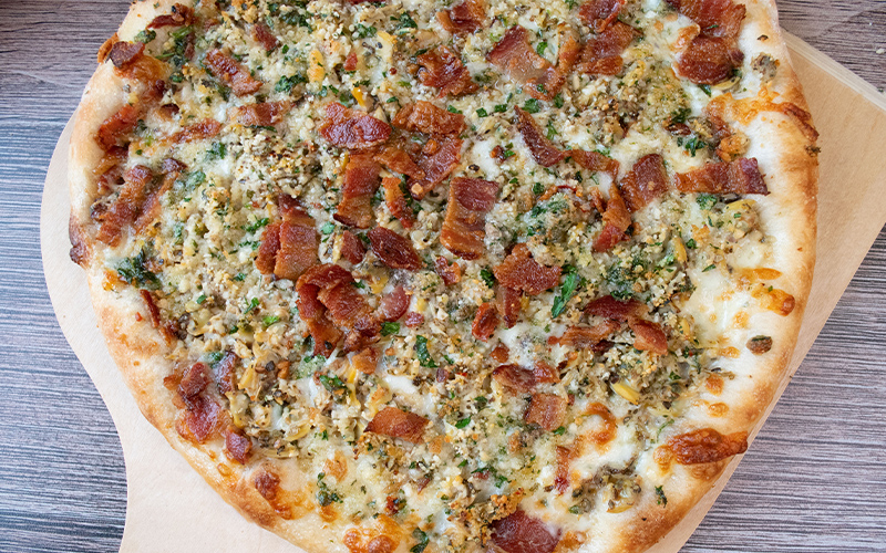 CLAMS CASINO PIZZA