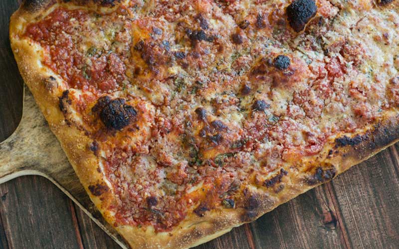 GARLIC TOMATO PIE
