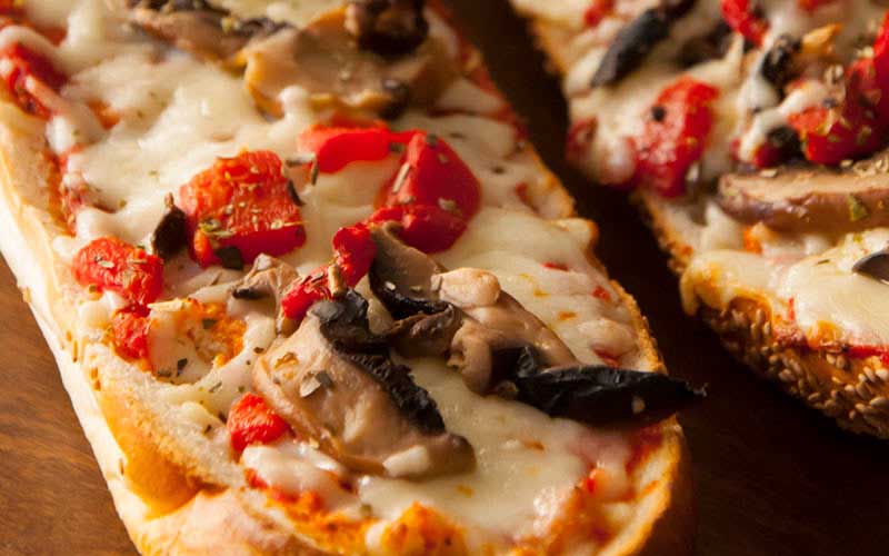 Pesto Portobello Pizza