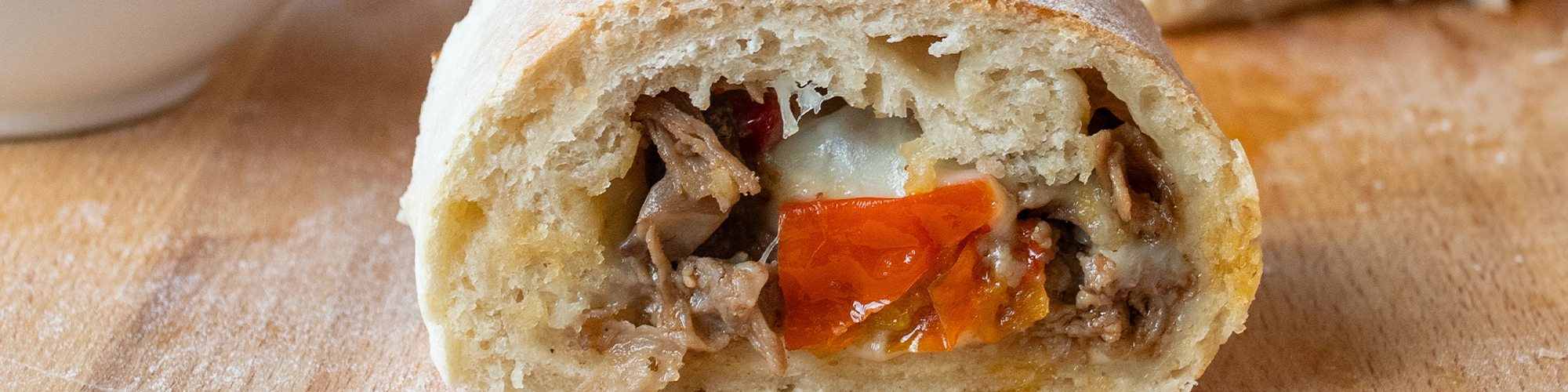 Cheesesteak Stromboli
