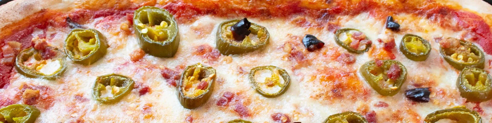 Jalapeño Pancetta Pizza