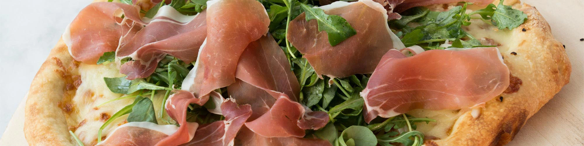 Prosciutto Arugula Pizza