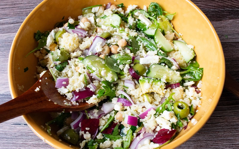 ARUGULA COUSCOUS SALAD