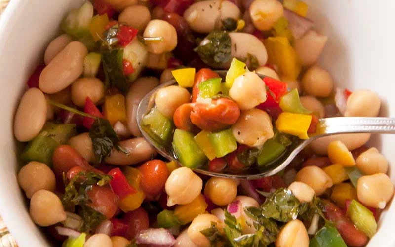 HEALTHY THREE BEAN SALAD