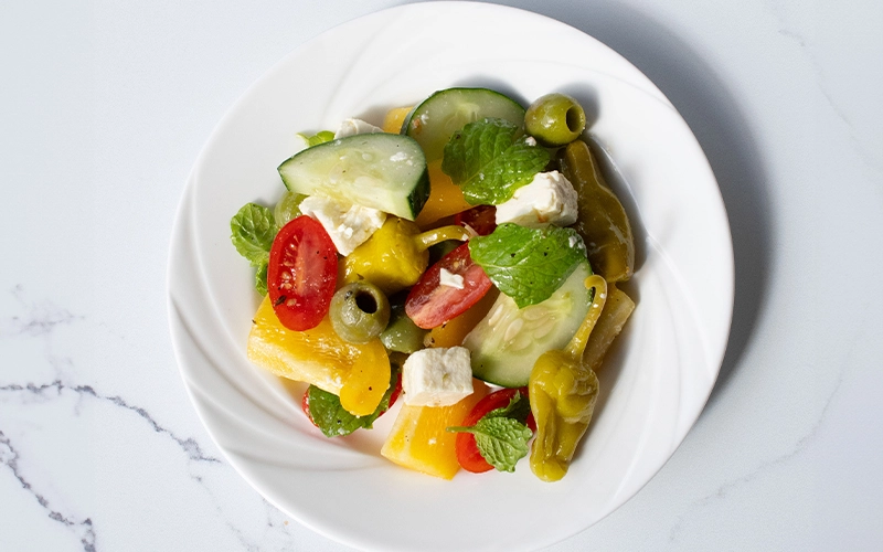 MEDITERRANEAN PEPPERONCINI SALAD