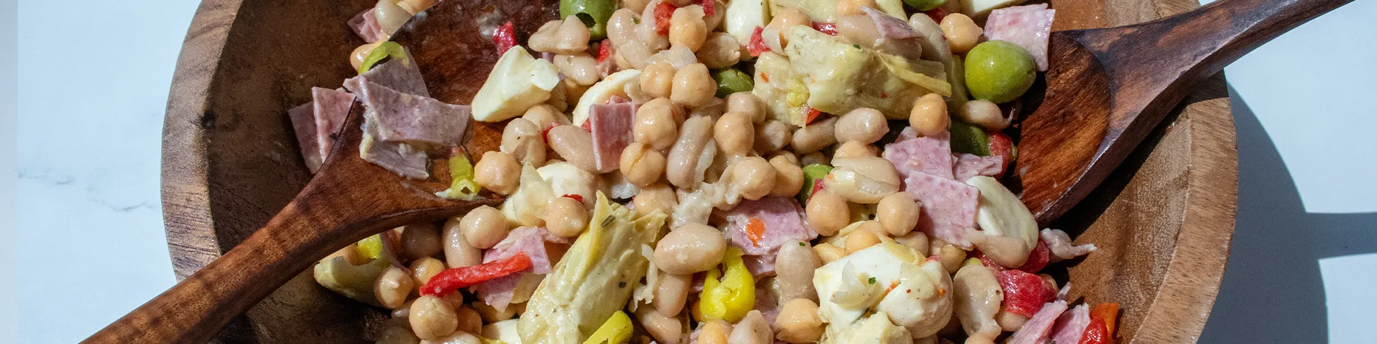 Italian Antipasto Bean Salad