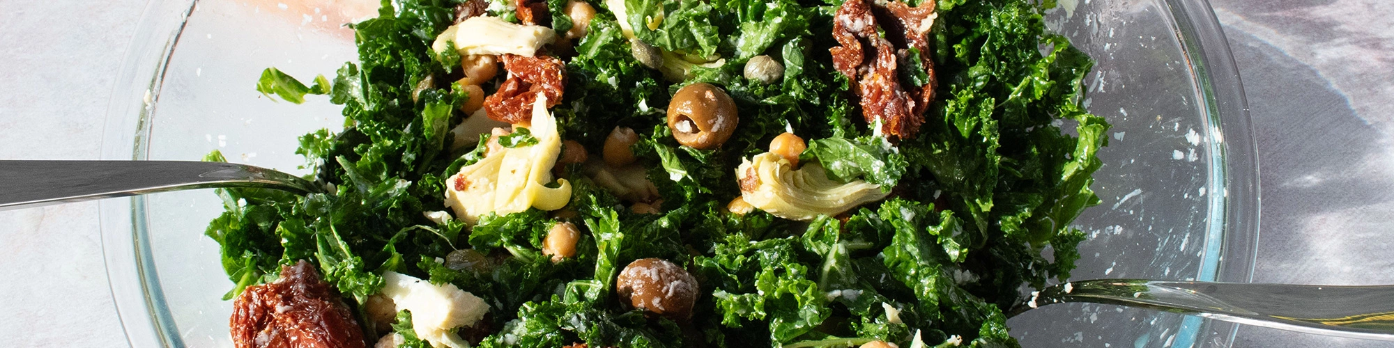 Mediterranean Kale Salad
