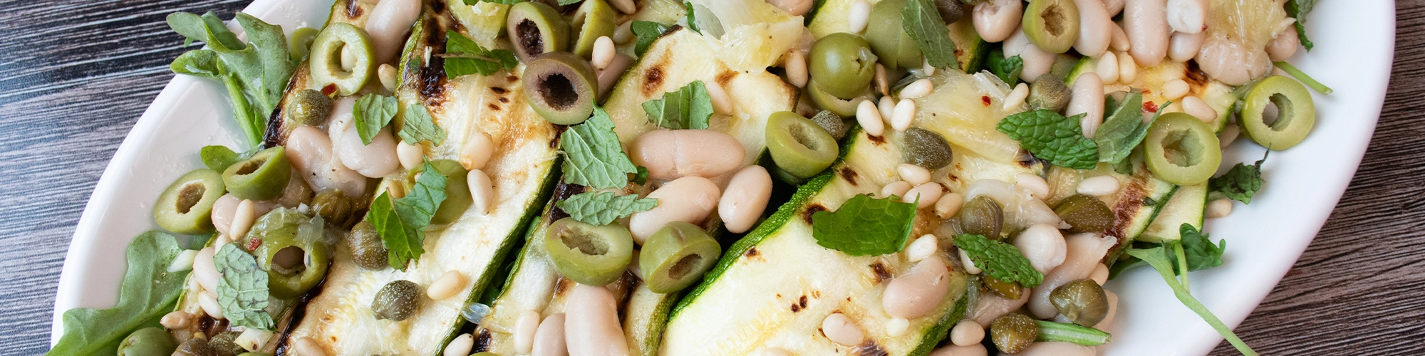 Grilled Zucchini Salad
