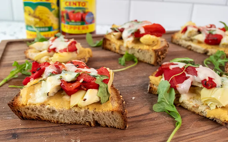 Artichoke & Roasted Red Pepper Melt