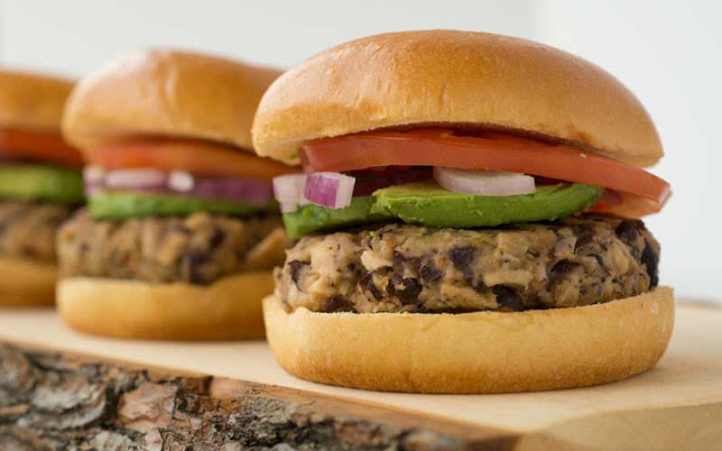 Black Bean Tuna Burger