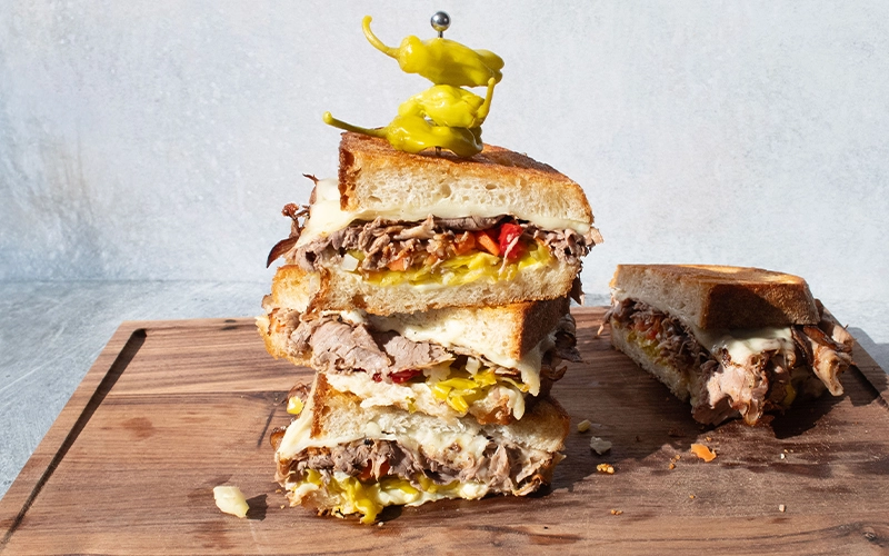 Roast Beef Grilled Sandwich