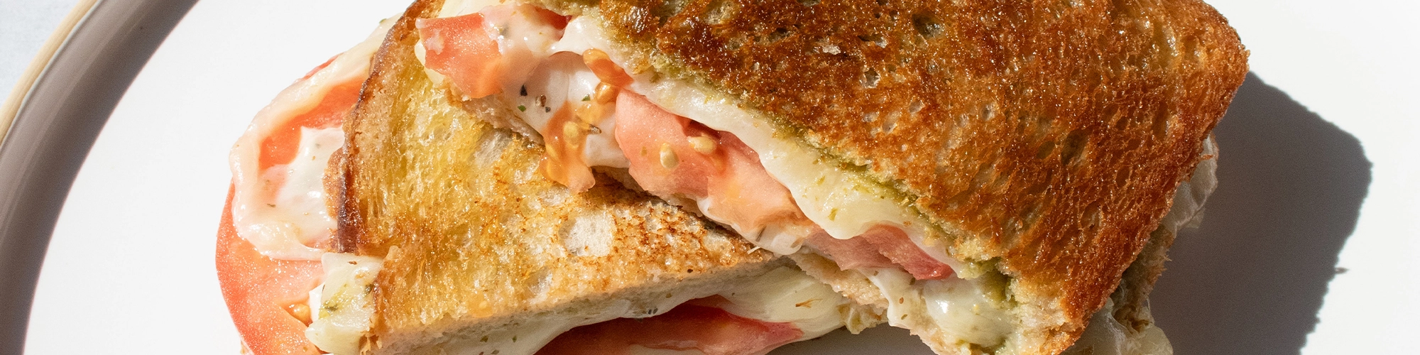 Pesto Grilled Cheese
