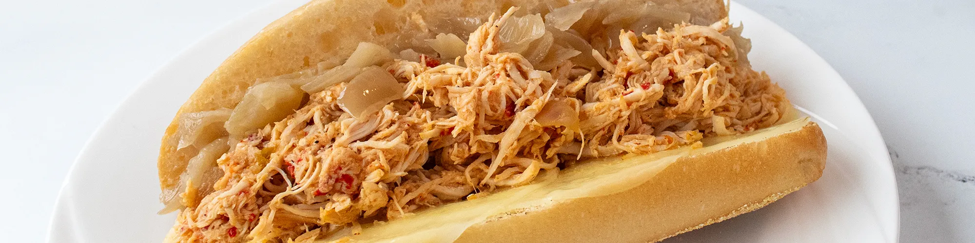 Pulled Chicken Sandwiches