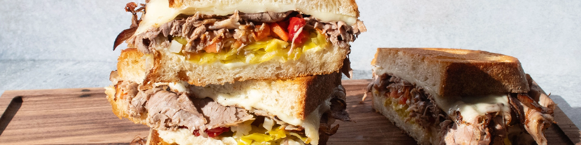 Roast Beef Grilled Sandwich