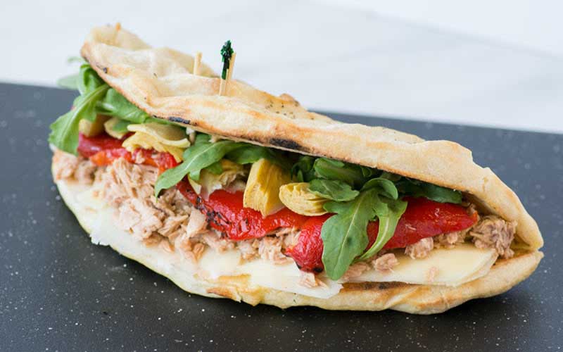 Tuna Focaccia Sandwich