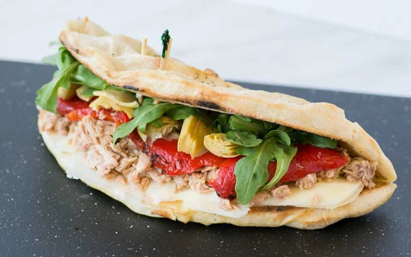 TUNA FOCACCIA SANDWICH