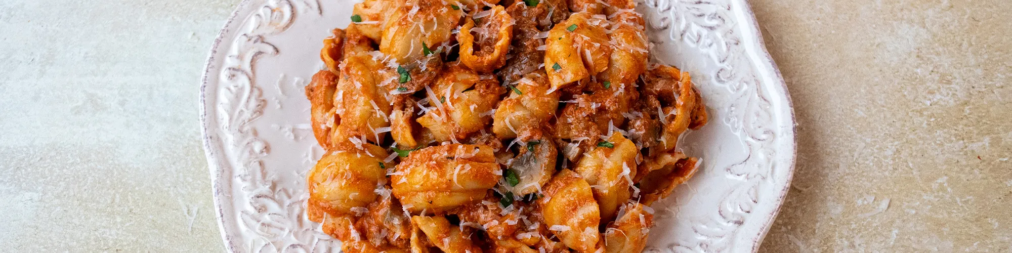 Creamy Beef & Mushroom Ragu