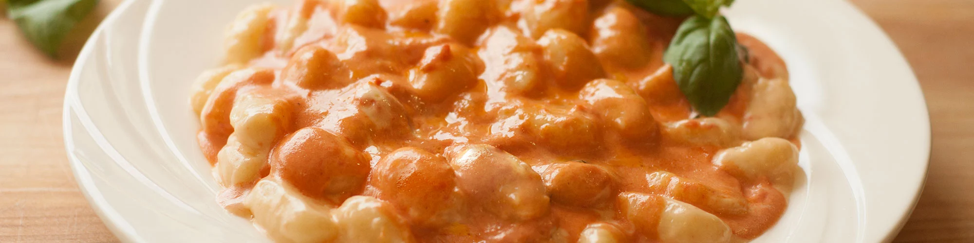 Gnocchi alla Rosa Sauce