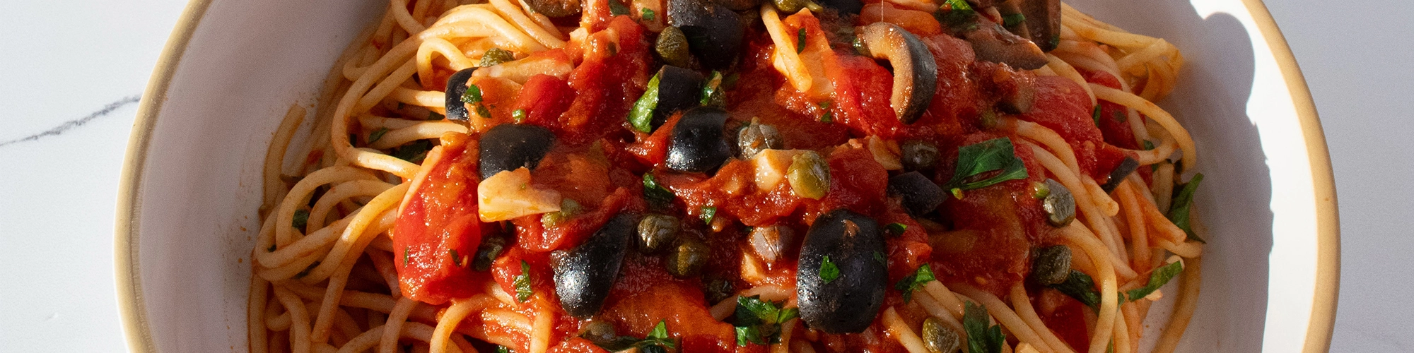 Lidia’s Spaghetti with Quick Pantry Sauce