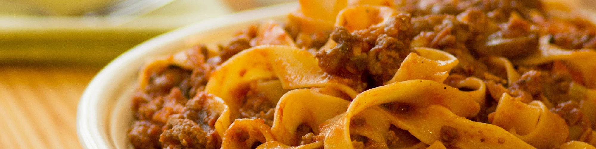 Pappardelle with Red Wine Ragu