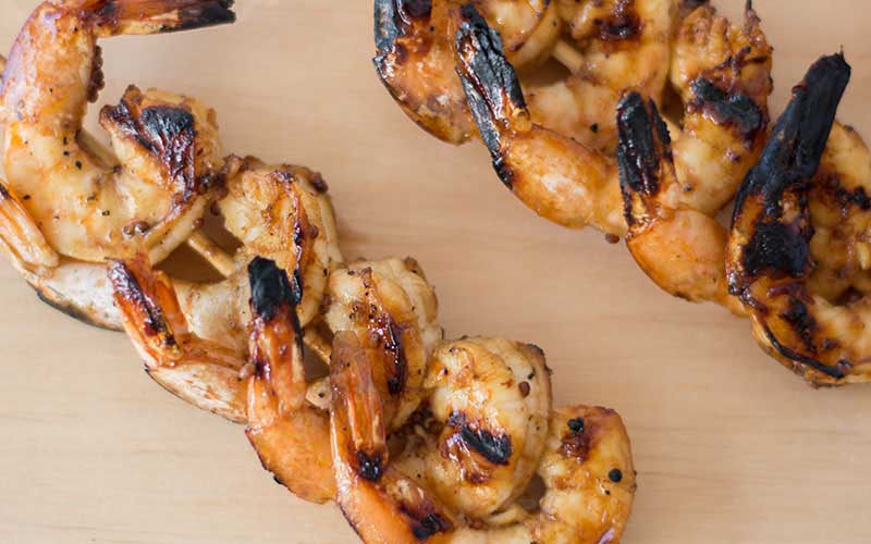 Marinated Shrimp Skewers