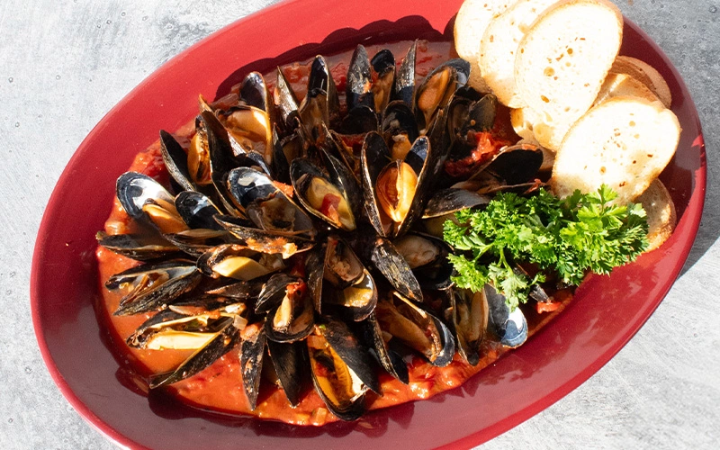 Mussels Marinara