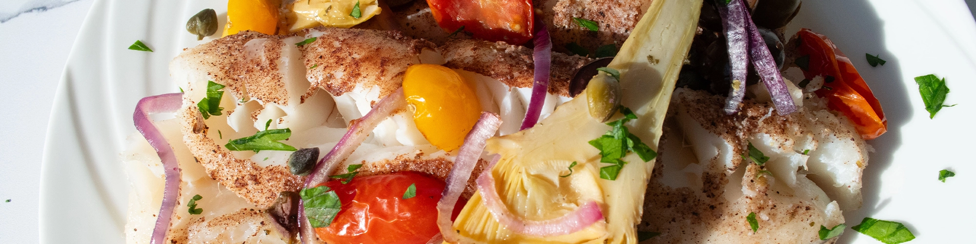 Baked Mediterranean Cod
