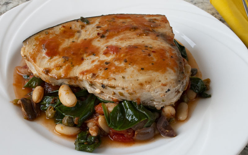 Swordfish Fagioli