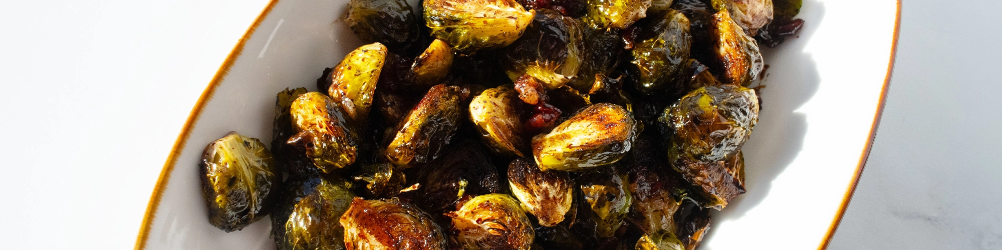 Sweet and Savory Balsamic Brussel Sprouts