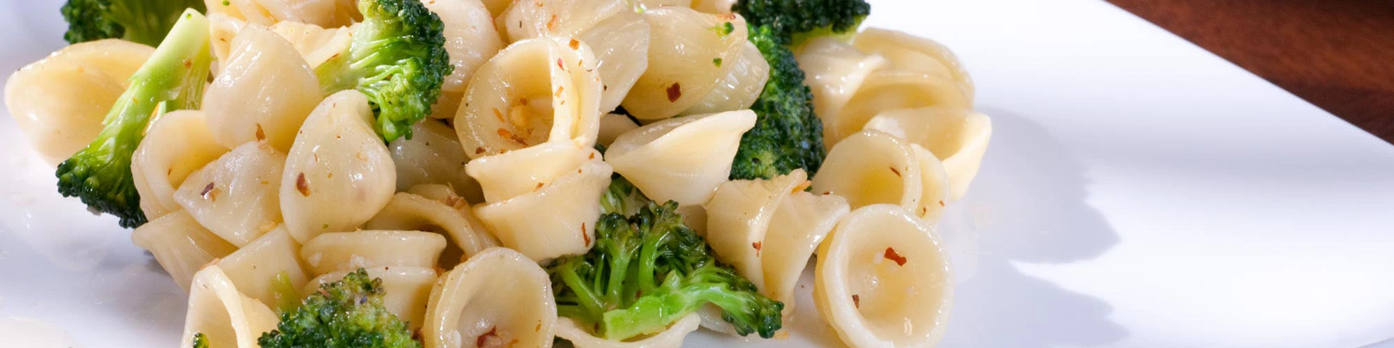 Orecchiette with Broccoli & Garlic Oil Sauce
