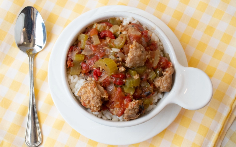 ITALIAN SAUSAGE GUMBO