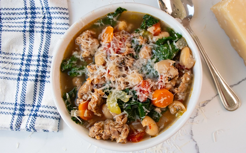 Sausage and Kale Soup