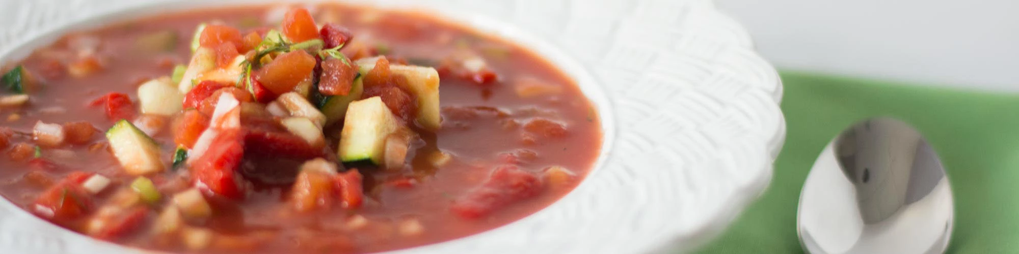 Chilled Spring Vegetable Soup