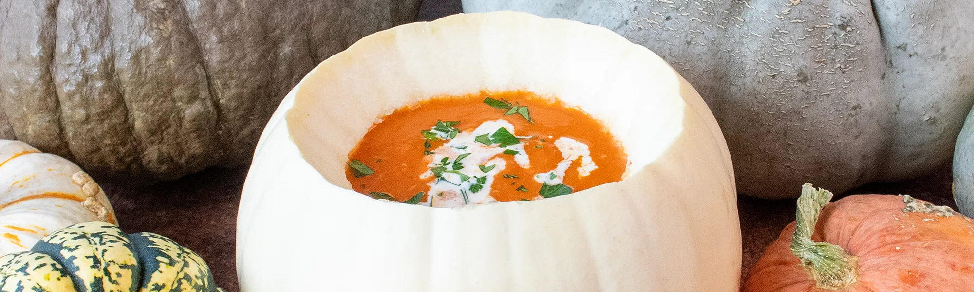 Creamy Pumpkin Tomato Soup