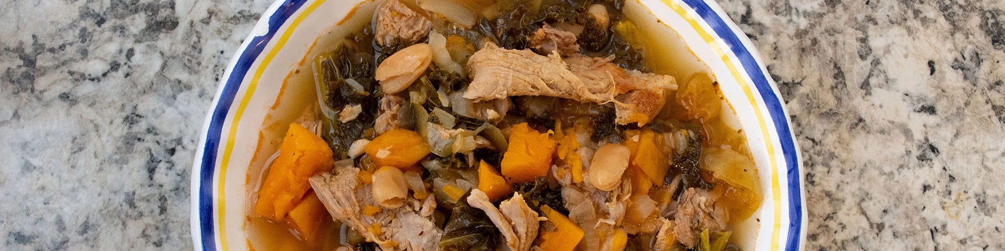 Italian Shredded Pork Stew with Pepperoncini