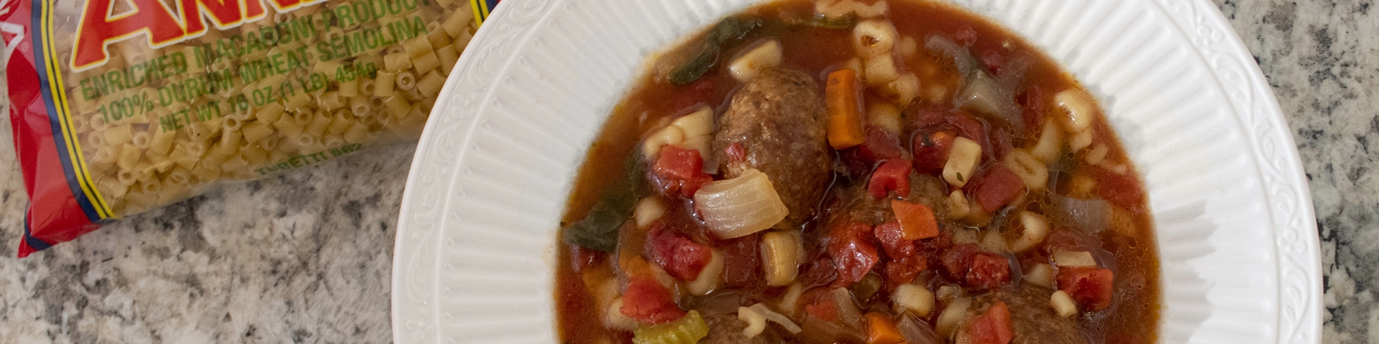 Slow Cooker Italian Meatball Soup