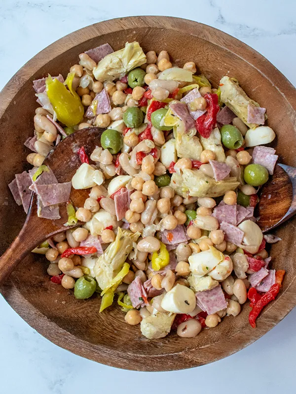 Italian Antipasto Bean Salad