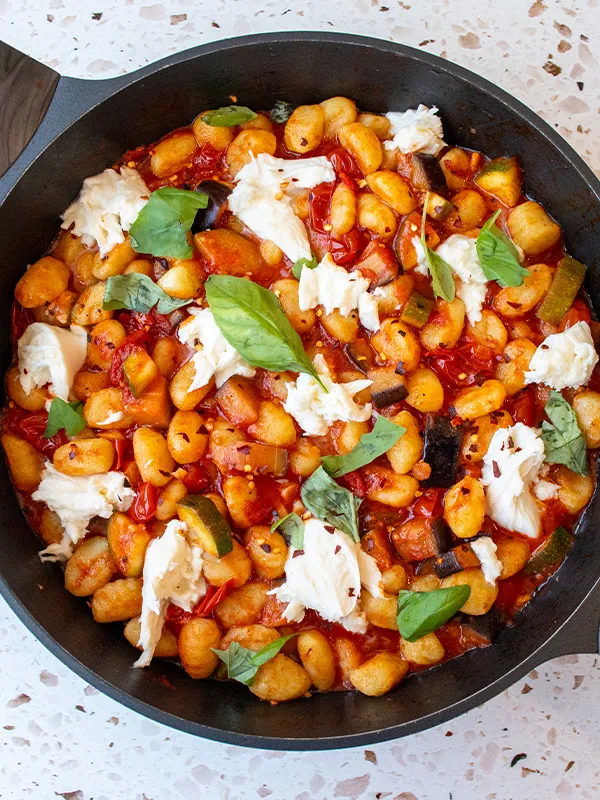 Summer Vegetable Gnocchi