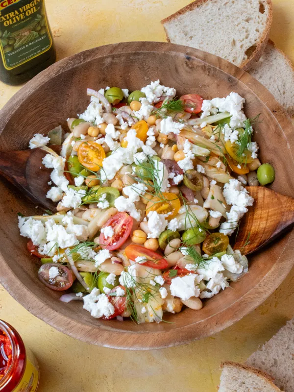 White Bean & Olive Summer Salad